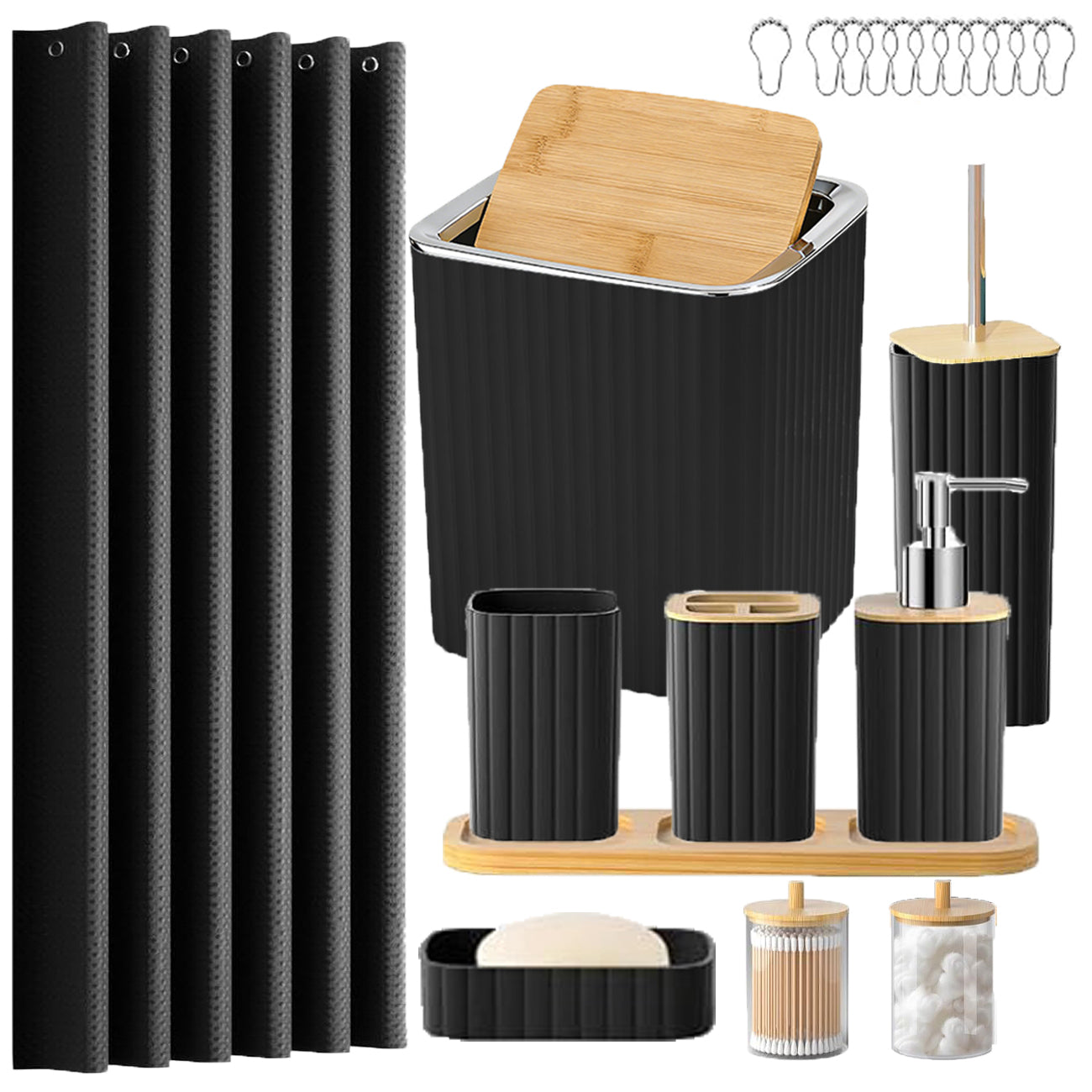 Zrodlmo®22PCS Functional Bathroom Accessories Set