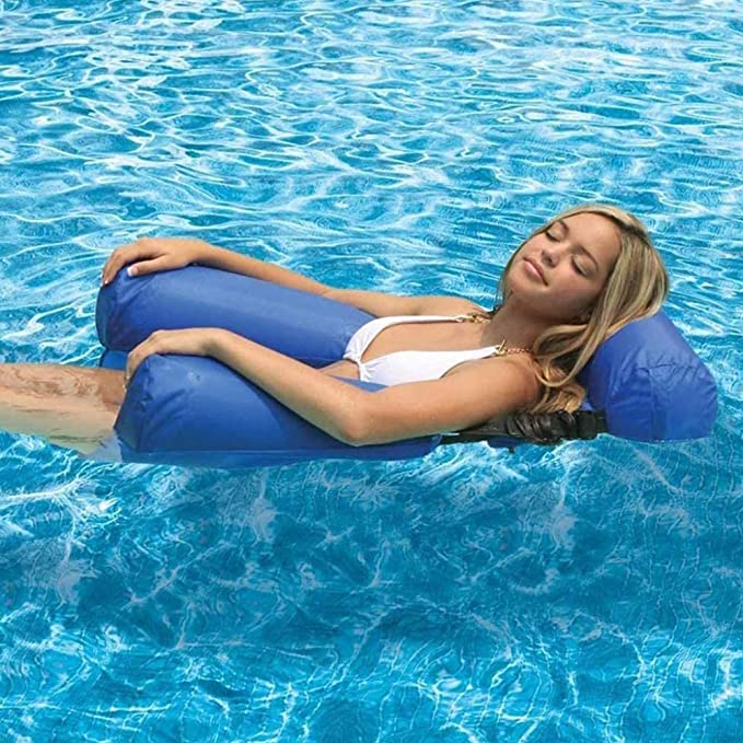 šSummer Big Sale 50% Off - Swimming Pool Floating Bed and Lounge Chair