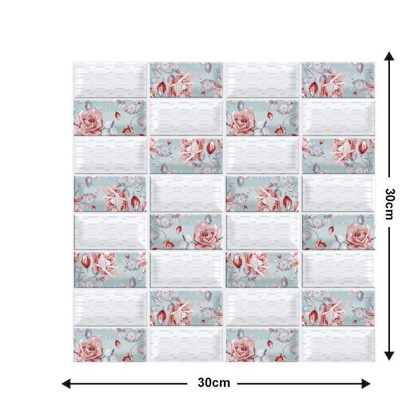 š2025 New Year 30% Off Promotion - LZYoehinā¢10 Pcs 3D Peel and Stick Wall Tiles(12x12 inches)