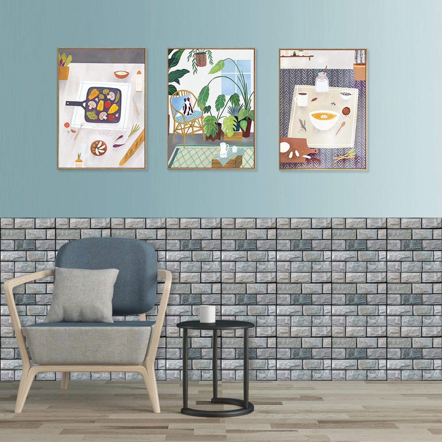 š2025 New Year 30% Off Promotion - LZYoehinā¢10 Pcs 3D Peel and Stick Wall Tiles(12x12 inches)