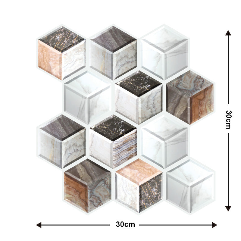 š2025 New Year 30% Off Promotion - LZYoehinā¢10 Pcs 3D Peel and Stick Wall Tiles(12x12 inches)