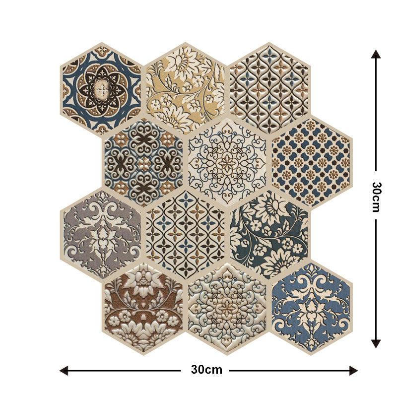 š2025 New Year 30% Off Promotion - LZYoehinā¢10 Pcs 3D Peel and Stick Wall Tiles(12x12 inches)