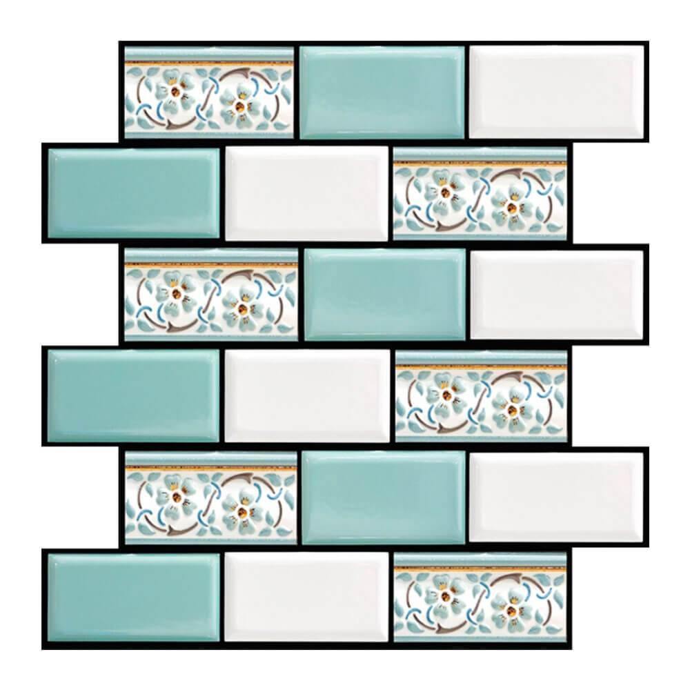 š2025 New Year 30% Off Promotion - LZYoehinā¢10 Pcs 3D Peel and Stick Wall Tiles(12x12 inches)