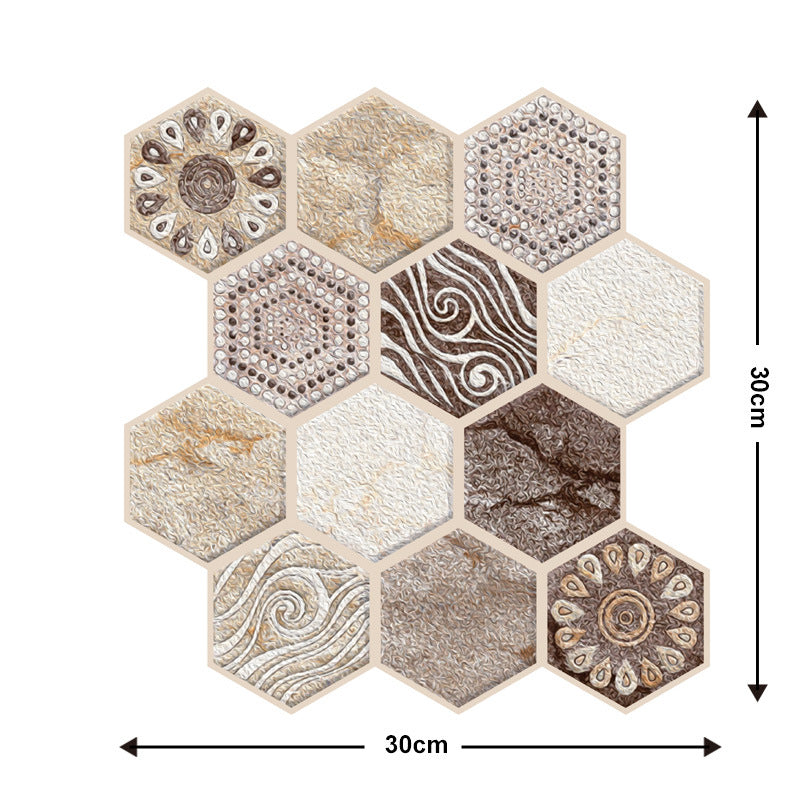 š2025 New Year 30% Off Promotion - LZYoehinā¢10 Pcs 3D Peel and Stick Wall Tiles(12x12 inches)