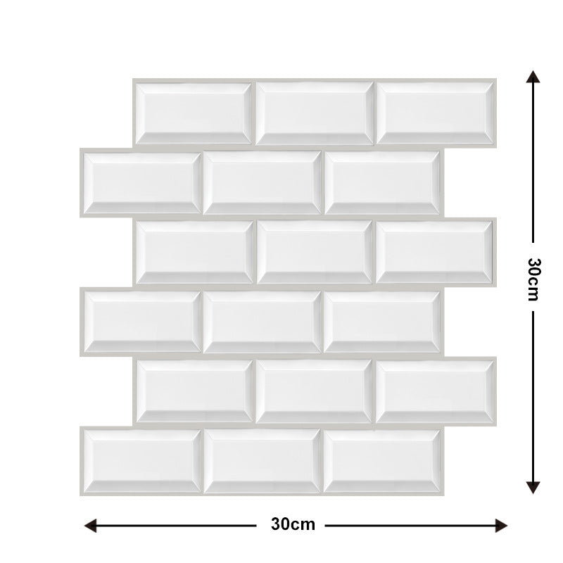 š2025 New Year 30% Off Promotion - LZYoehinā¢10 Pcs 3D Peel and Stick Wall Tiles(12x12 inches)