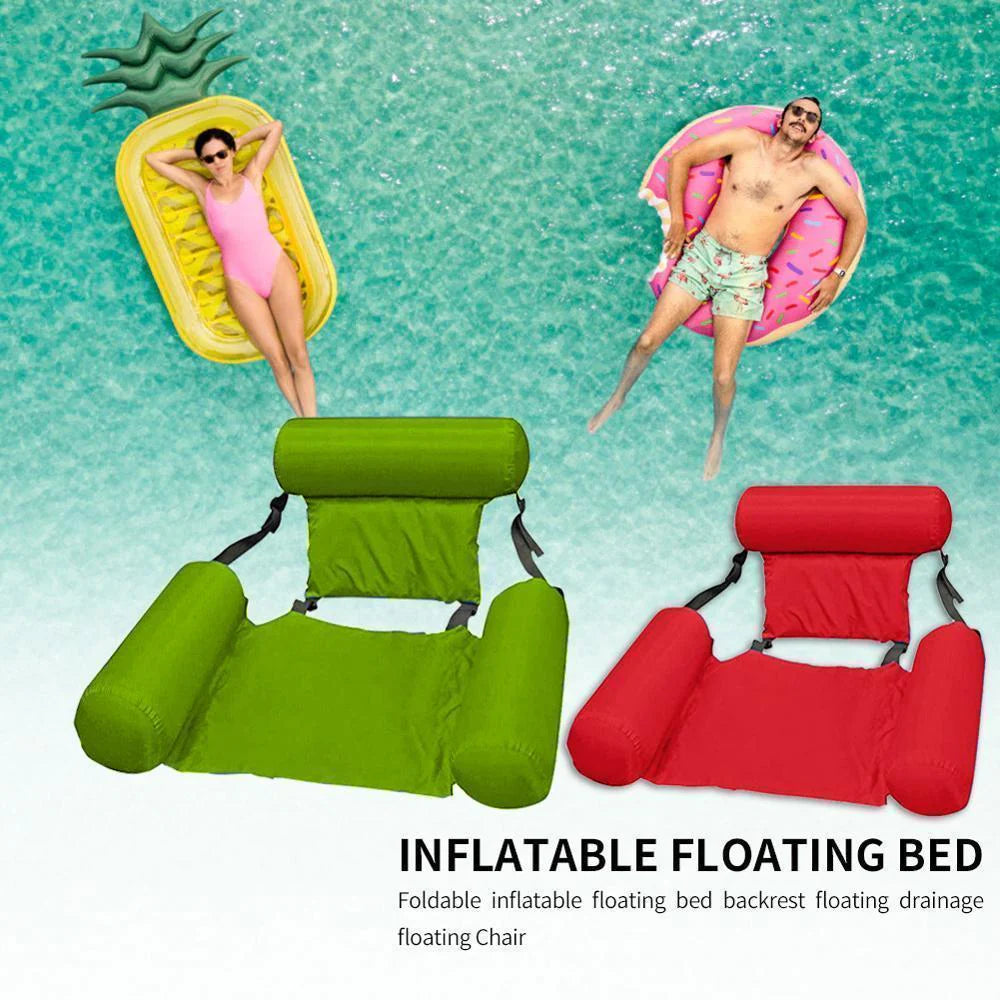 šSummer Big Sale 50% Off - Swimming Pool Floating Bed and Lounge Chair