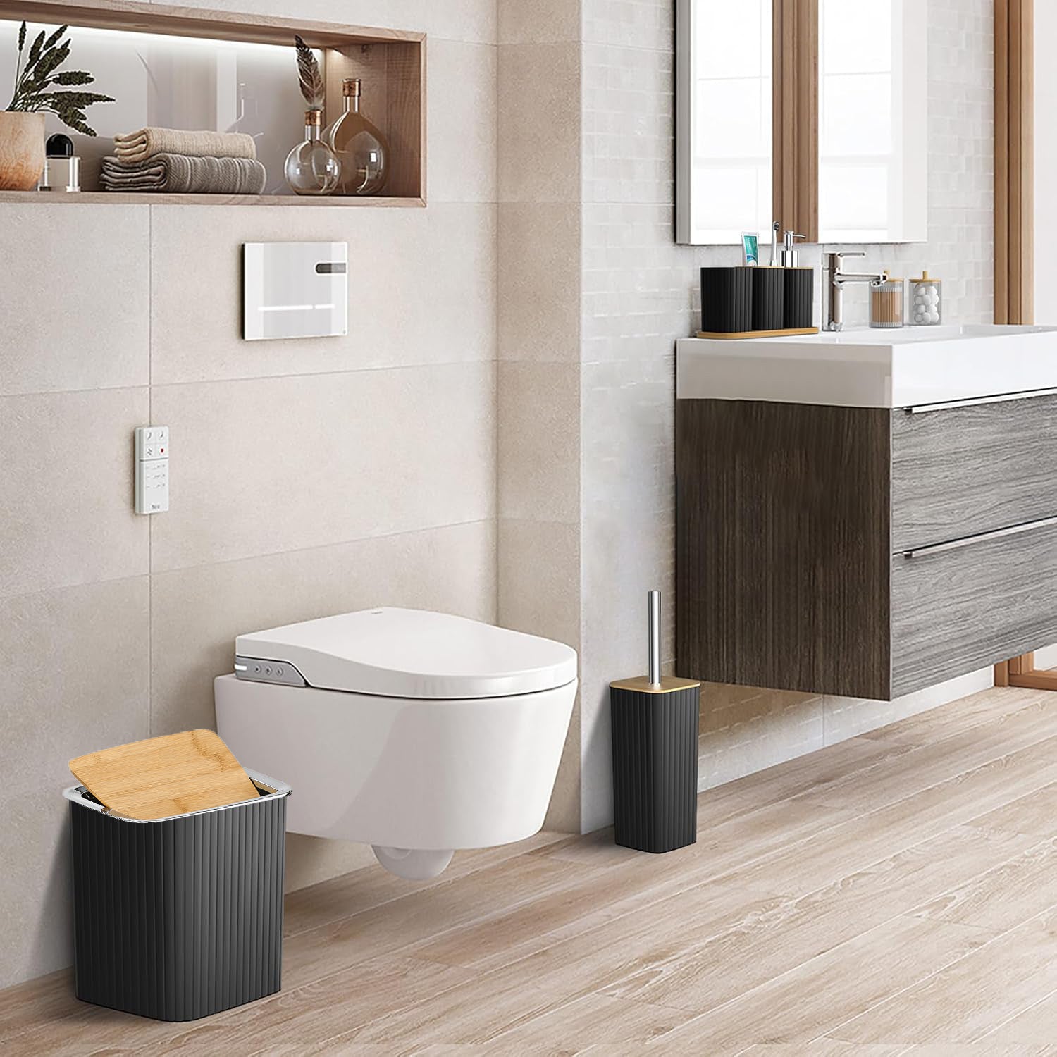 Zrodlmo®22PCS Functional Bathroom Accessories Set