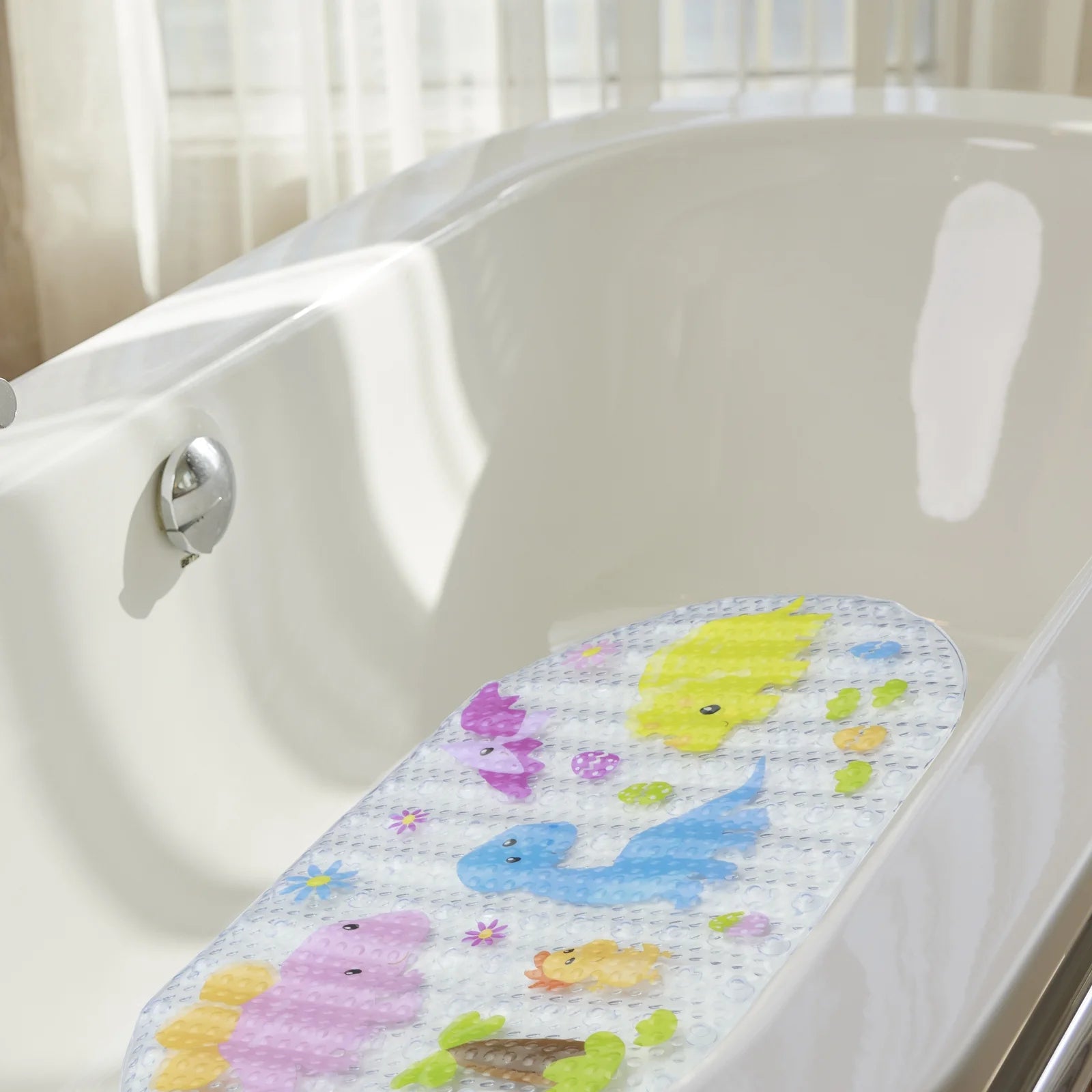 Kids Cartoon Bath Mat for Tub