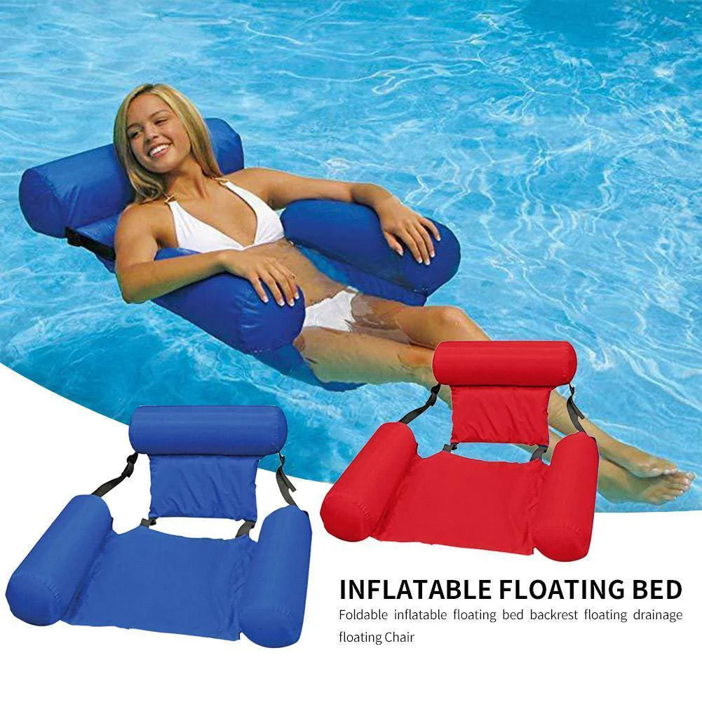 šSummer Big Sale 50% Off - Swimming Pool Floating Bed and Lounge Chair