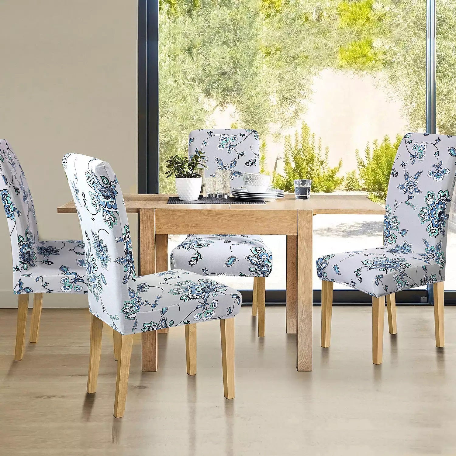 🌸2025 New Year Promotion - Floral Decorative Chair Cover