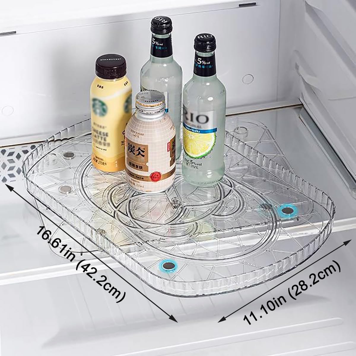 šLove Gift 30% OFF - LZYoehinā¢Lazy Susan Turntable Spice Storage Organizer