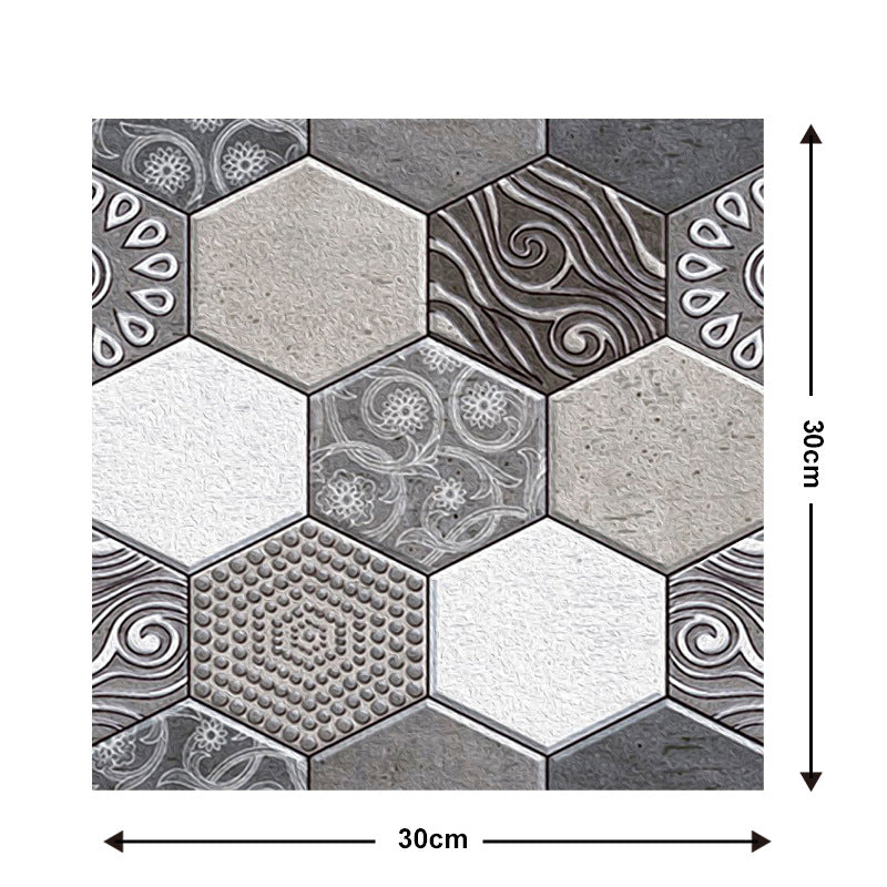 š2025 New Year 30% Off Promotion - LZYoehinā¢10 Pcs 3D Peel and Stick Wall Tiles(12x12 inches)