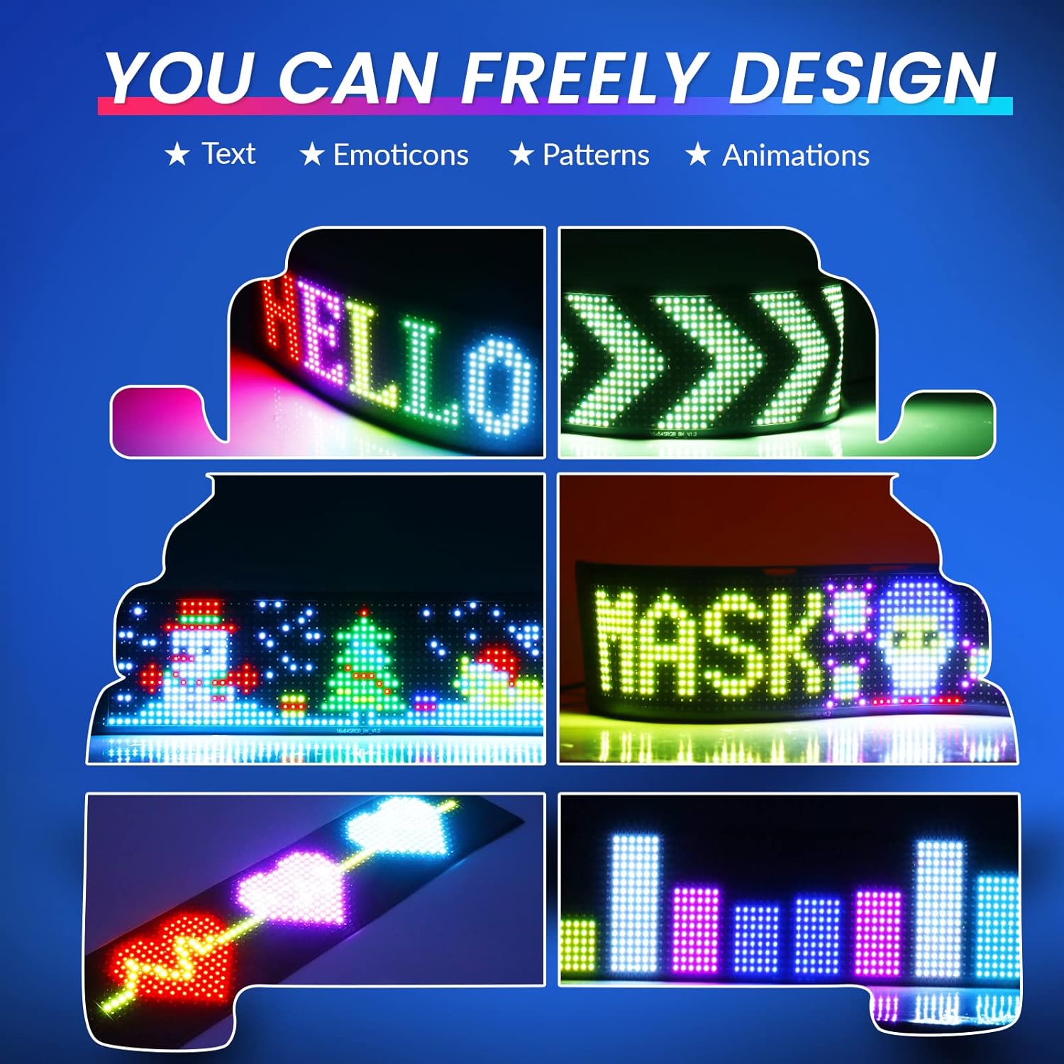 đ2024 Store Celebration Promotion 50% Off - LZYoehinâ˘Car Custom LED Screen