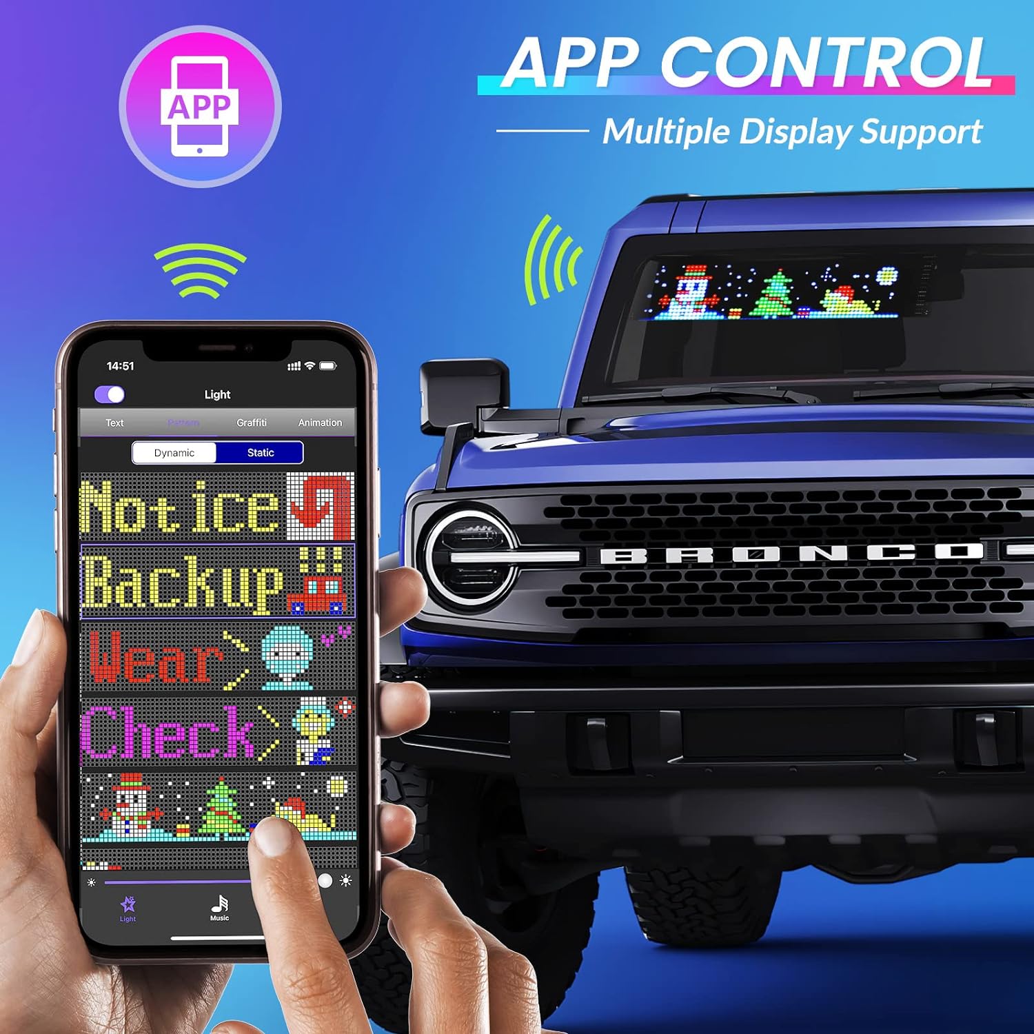 đ2024 Store Celebration Promotion 50% Off - LZYoehinâ˘Car Custom LED Screen