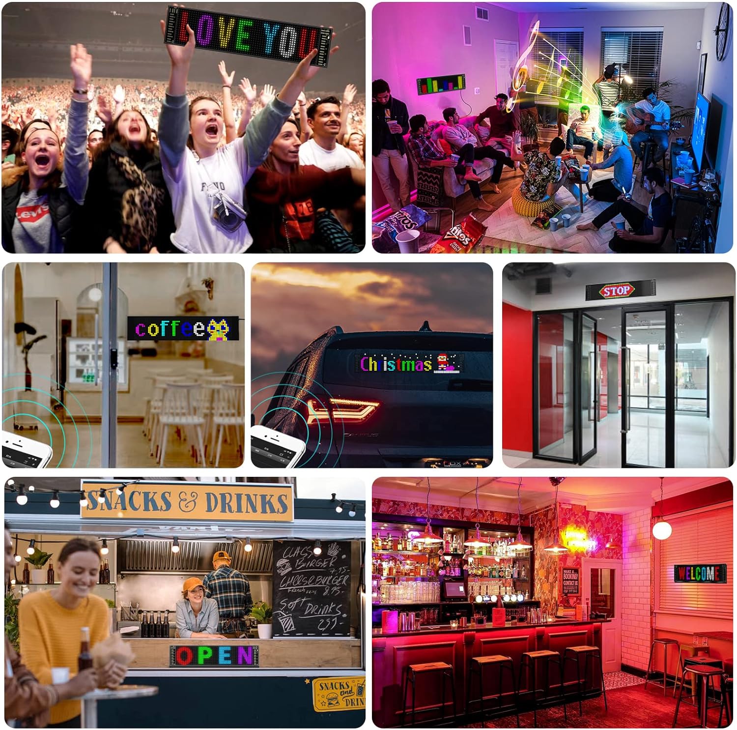 đ2024 Store Celebration Promotion 50% Off - LZYoehinâ˘Car Custom LED Screen