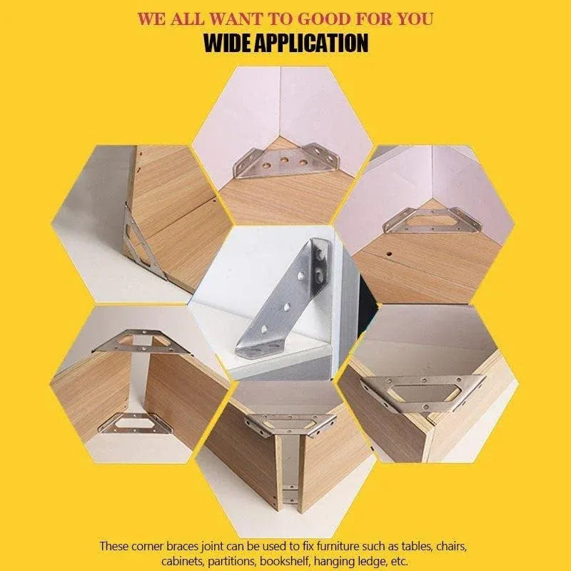 š2024 Store Celebration Promotion 50% Off - LZYoehinā¢Universal Stainless Steel Furniture Corner Connector