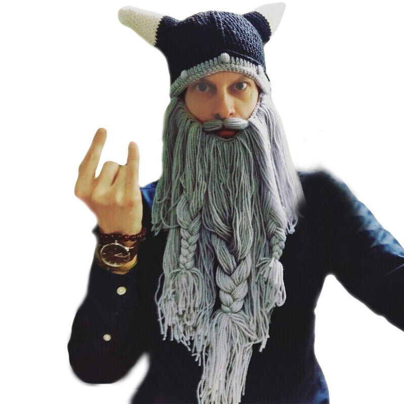 đChristmas Promotion 30% Off - LZYoehinâ˘Viking Warrior Handmade Woolen Hat