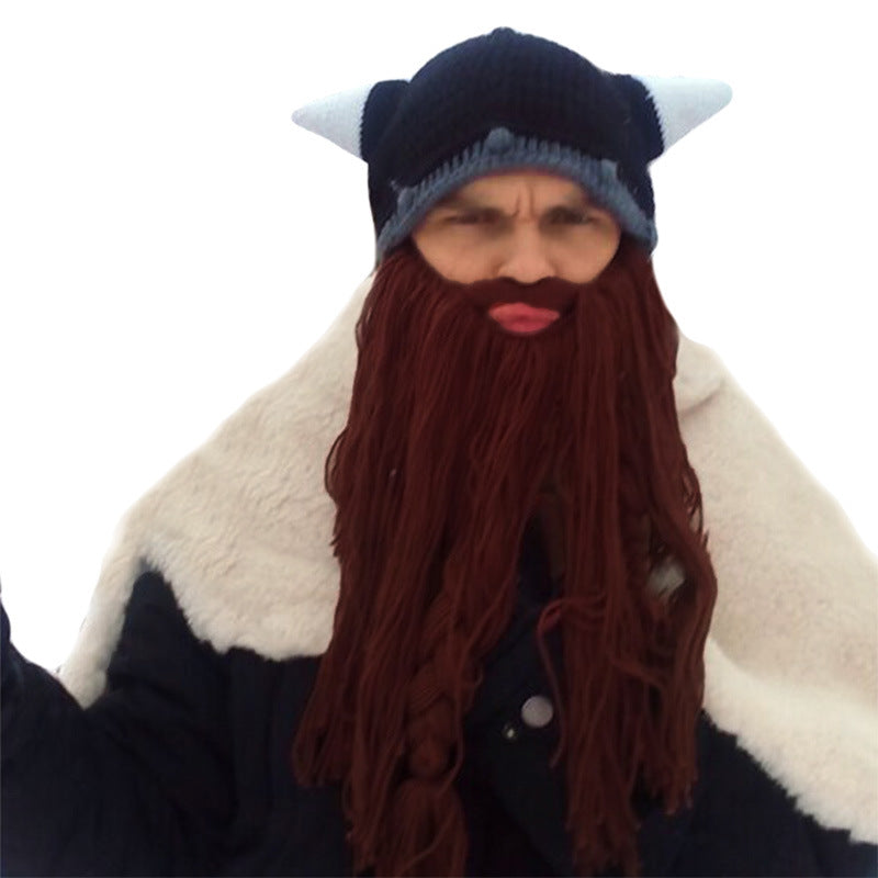 đChristmas Promotion 30% Off - LZYoehinâ˘Viking Warrior Handmade Woolen Hat