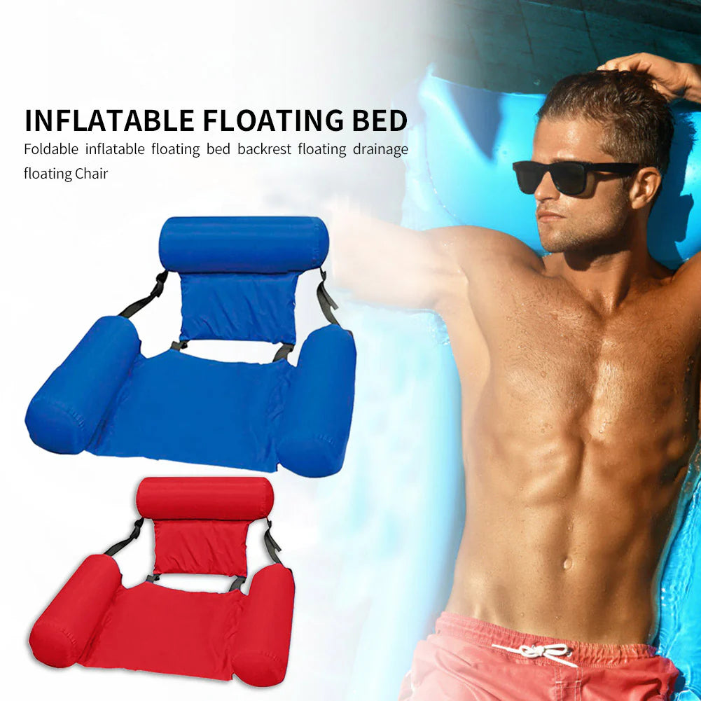 šSummer Big Sale 50% Off - Swimming Pool Floating Bed and Lounge Chair