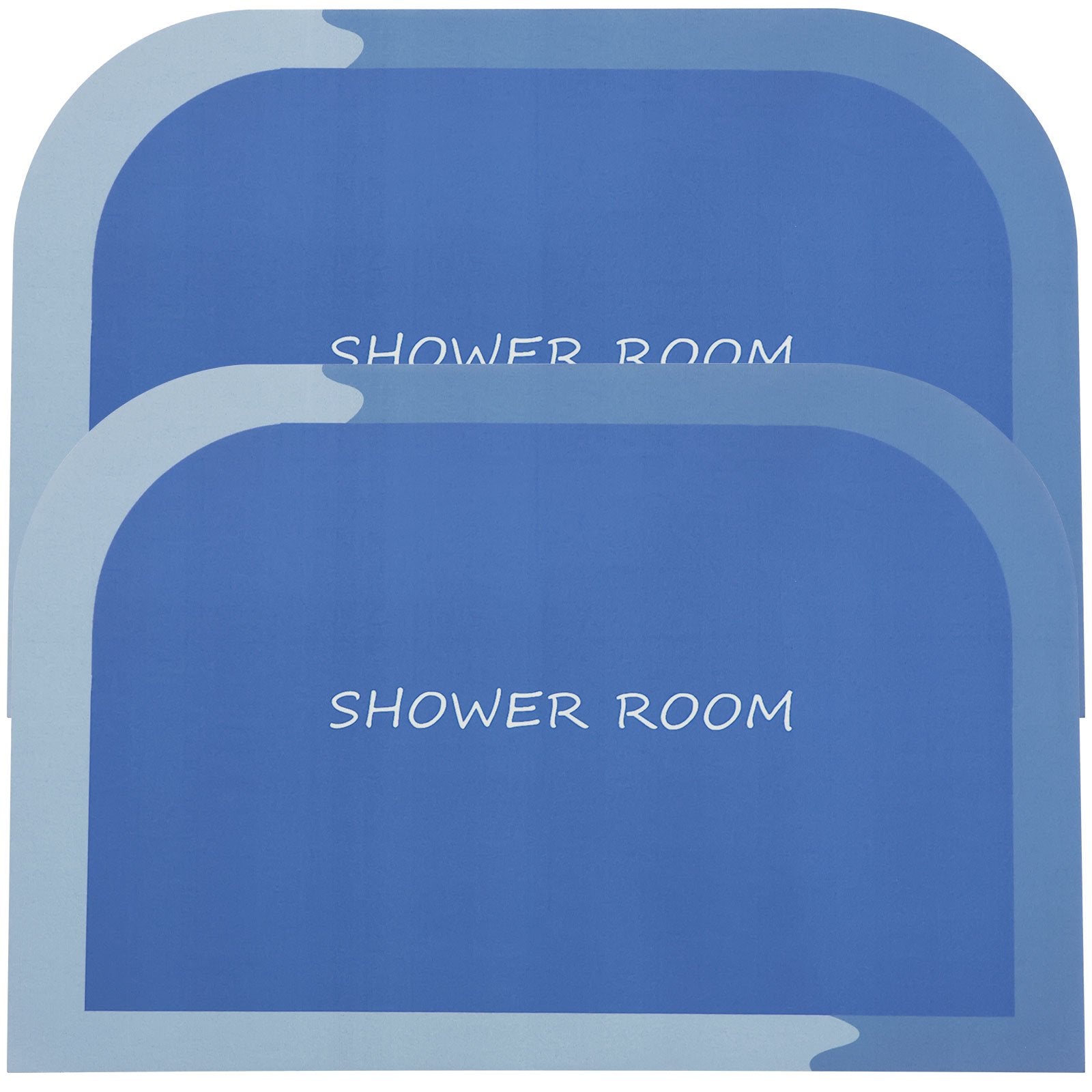 2 Piece Non- Slip Diatomaceous Earth Bath Mat