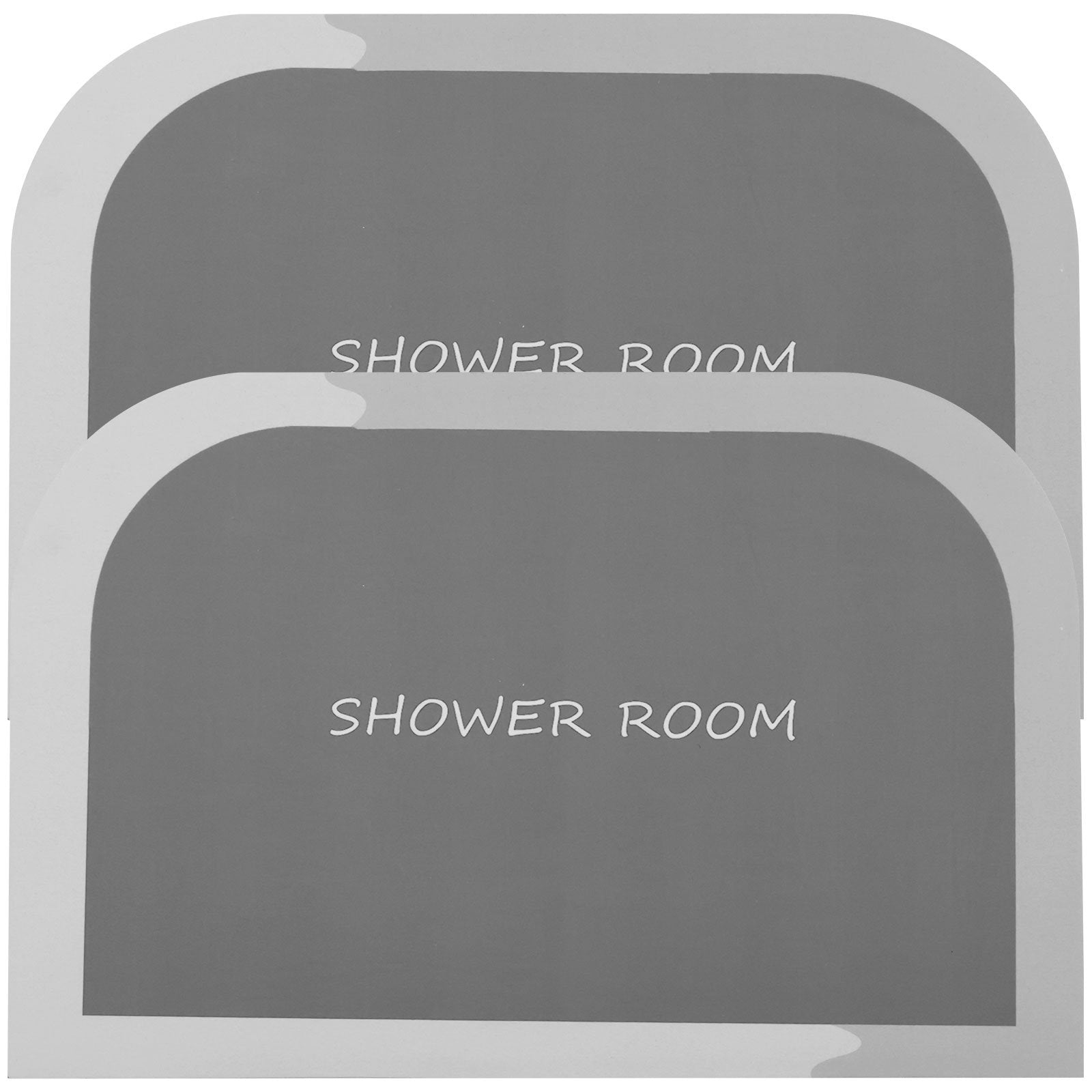 2 Piece Non- Slip Diatomaceous Earth Bath Mat
