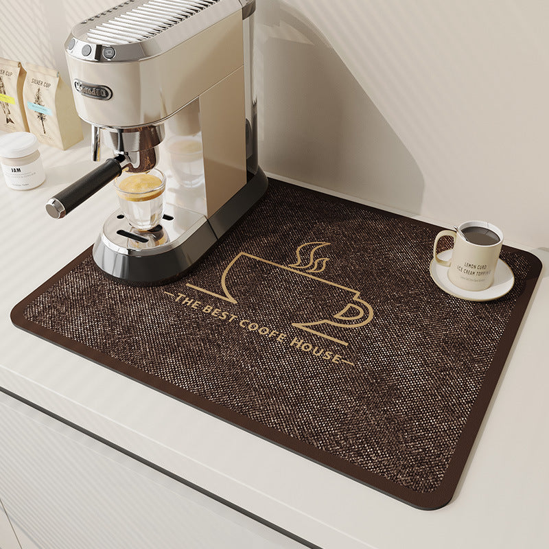 š2024 Home Day Sale 30% Off - LZYoehinā¢Oil Resistant Water Absorbent Coffee Kitchen Mat