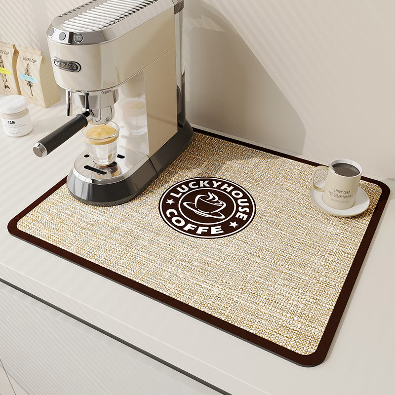 š2024 Home Day Sale 30% Off - LZYoehinā¢Oil Resistant Water Absorbent Coffee Kitchen Mat