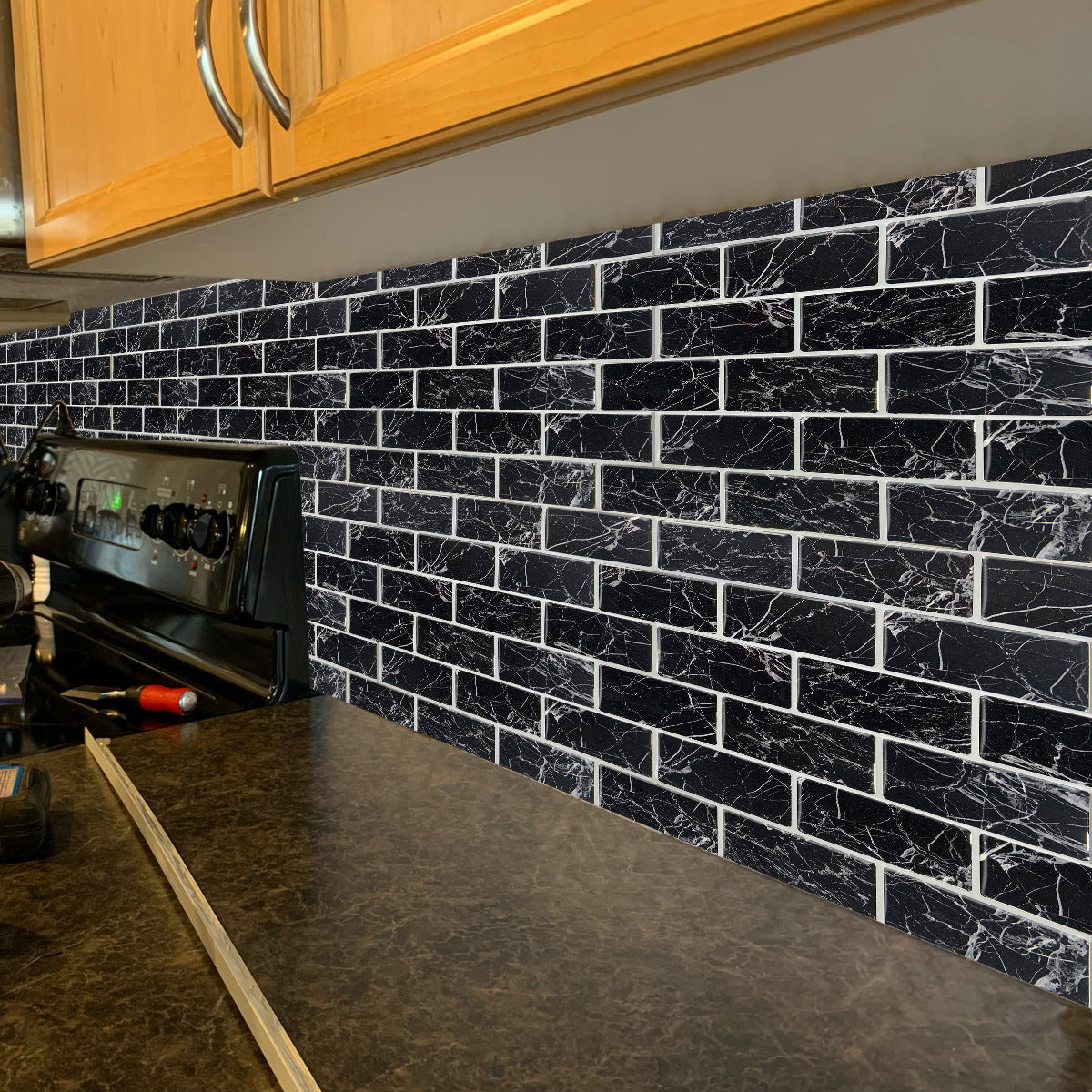 š2025 New Year 30% Off Promotion - LZYoehinā¢10 Pcs 3D Peel and Stick Wall Tiles(12x12 inches)