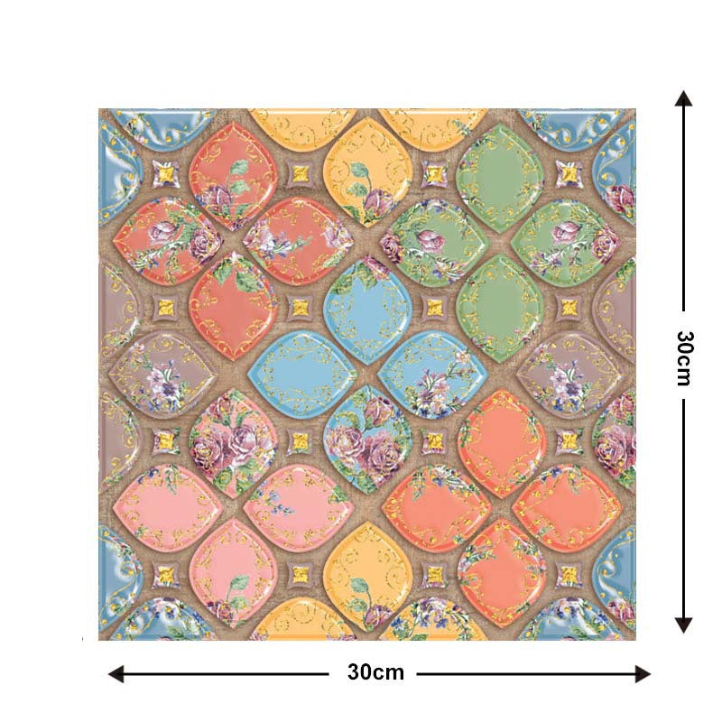 š2025 New Year 30% Off Promotion - LZYoehinā¢10 Pcs 3D Peel and Stick Wall Tiles(12x12 inches)