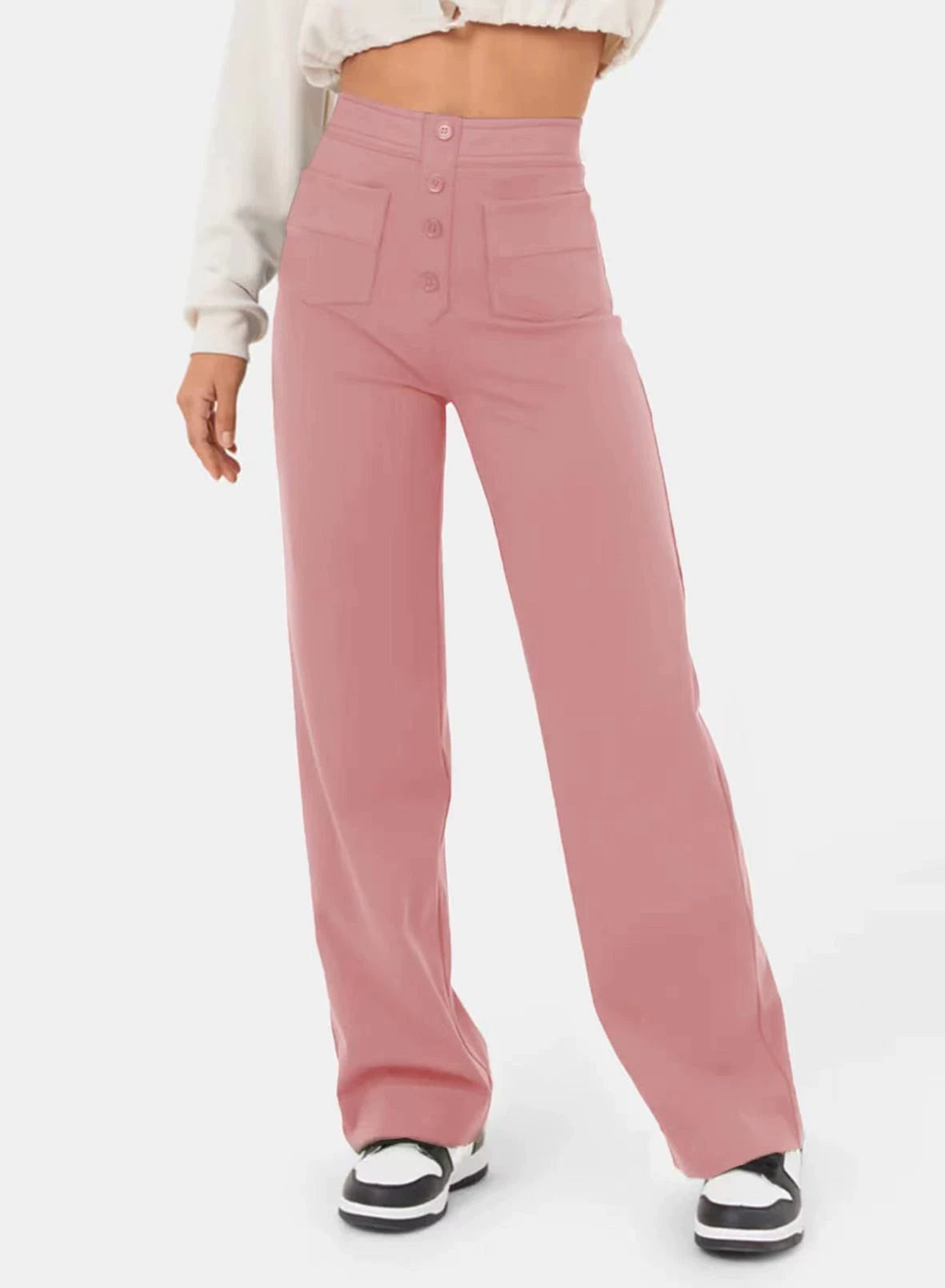 đ2025 New Year 30% Off Promotion - LZYoehinâ˘Women's Large Size High Waist Stretch Casual Pants