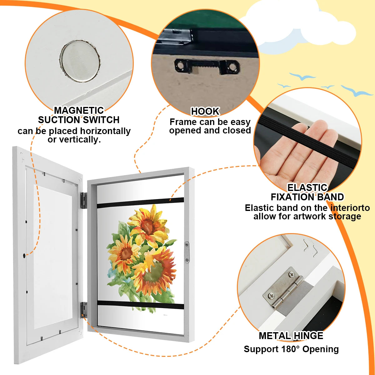 🎇Love Gift 30% OFF - LZYoehin™Children Art Projects Kids Art Frames
