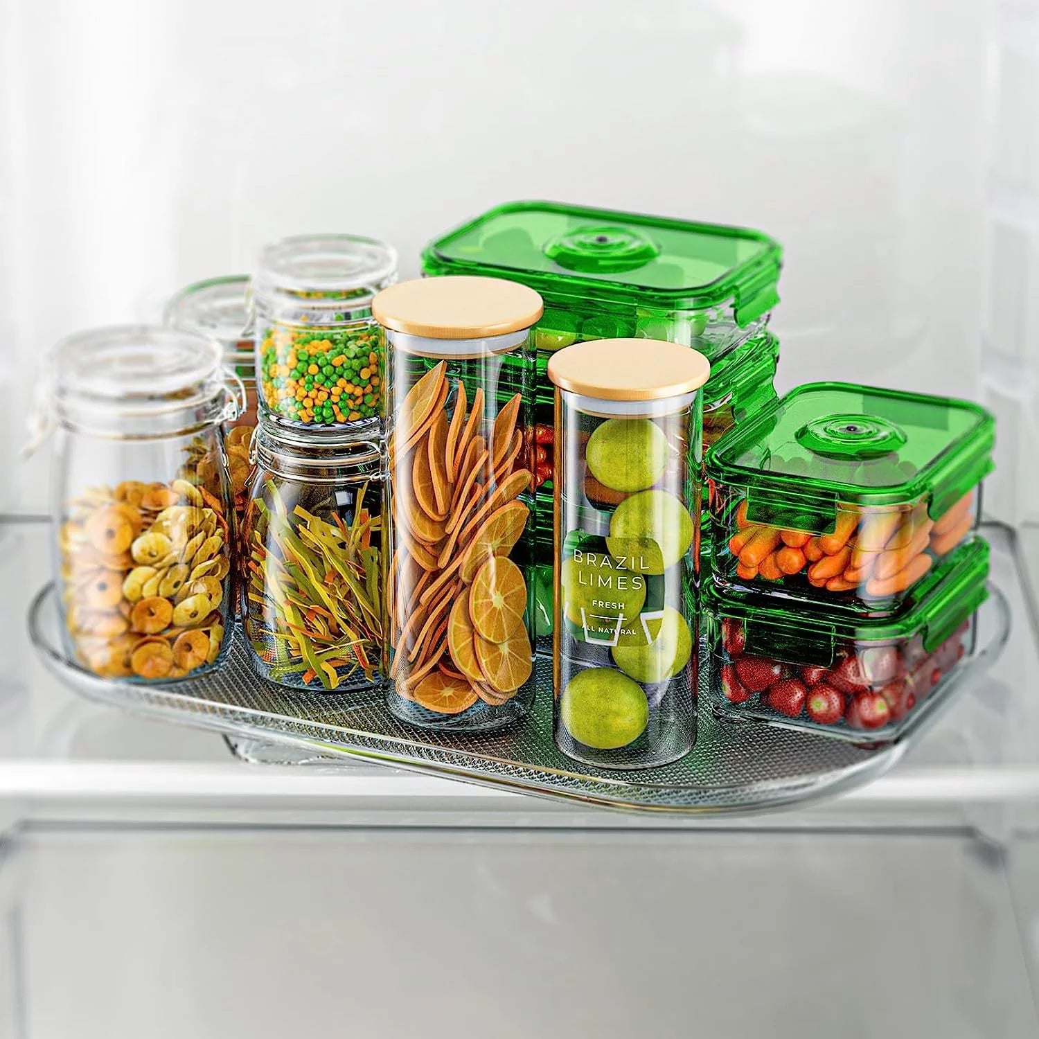 šLove Gift 30% OFF - LZYoehinā¢Lazy Susan Turntable Spice Storage Organizer