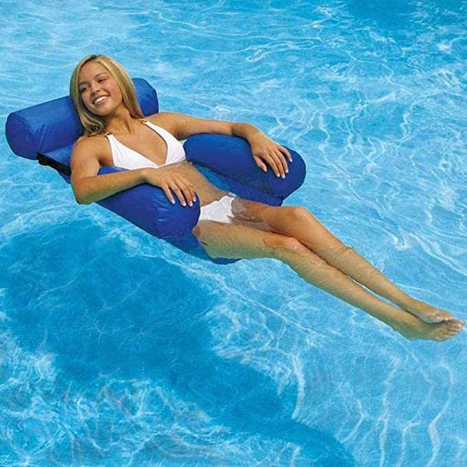 šSummer Big Sale 50% Off - Swimming Pool Floating Bed and Lounge Chair