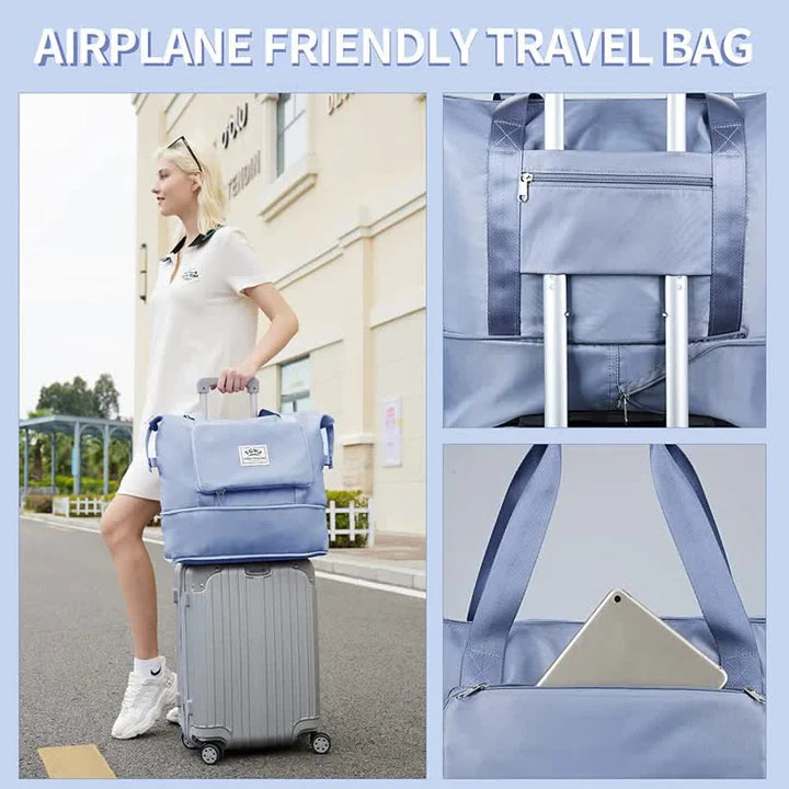 šBUY 2 GET FREE SHIPPINGš35% OFF - LZYoehinā¢Large Capacity Foldable Duffle Bag Waterproof Handbag