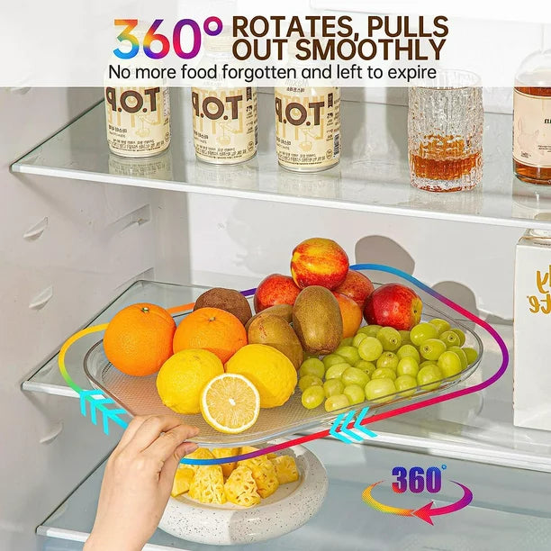šLove Gift 30% OFF - LZYoehinā¢Lazy Susan Turntable Spice Storage Organizer