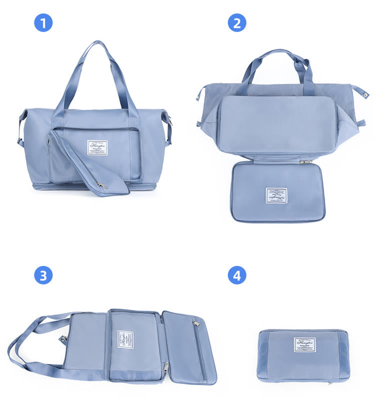 šBUY 2 GET FREE SHIPPINGš35% OFF - LZYoehinā¢Large Capacity Foldable Duffle Bag Waterproof Handbag