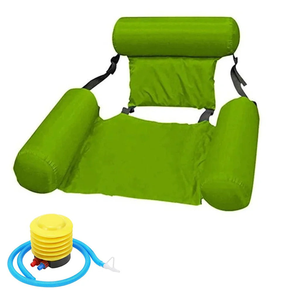 šSummer Big Sale 50% Off - Swimming Pool Floating Bed and Lounge Chair