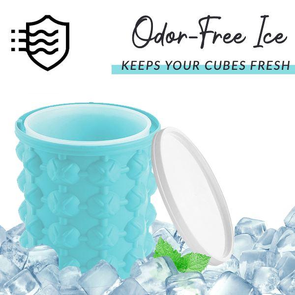 2-in-1 Silicone Ice Cube Maker
