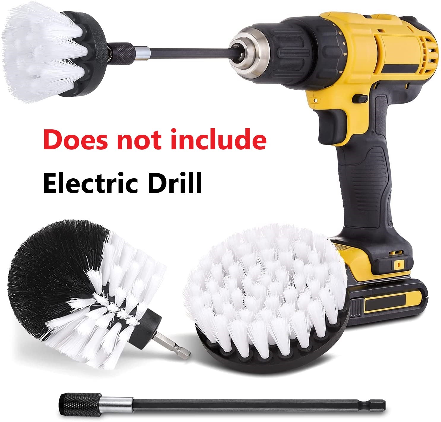 Drill Brush Pad Sponge Kit