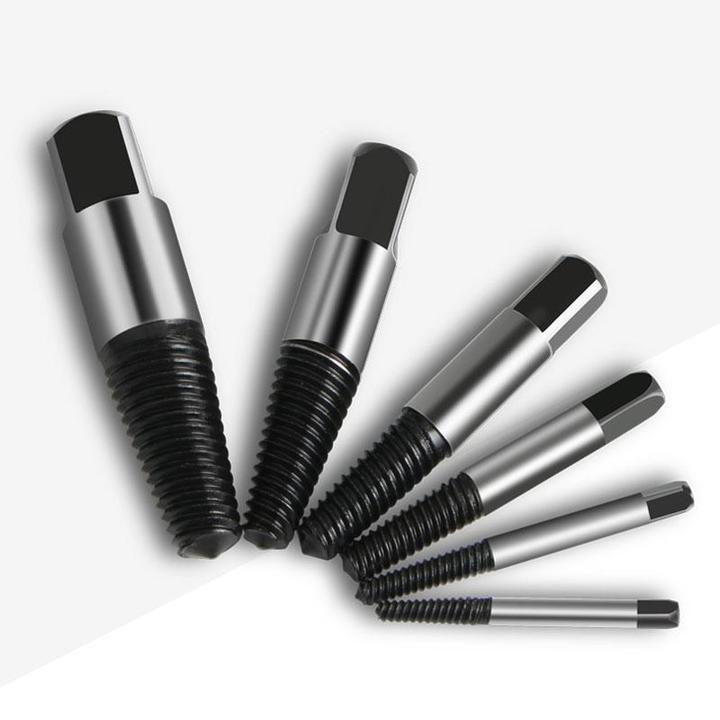 Broken Screw Extractor(1#-8# 1 SET + Thread Seal Tape for Free)