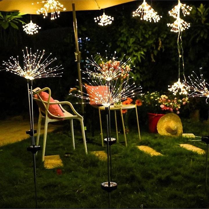 đWaterproof Solar Fireworks LampđBuy More Save More