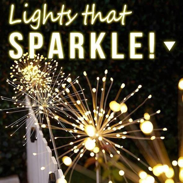 đWaterproof Solar Fireworks LampđBuy More Save More