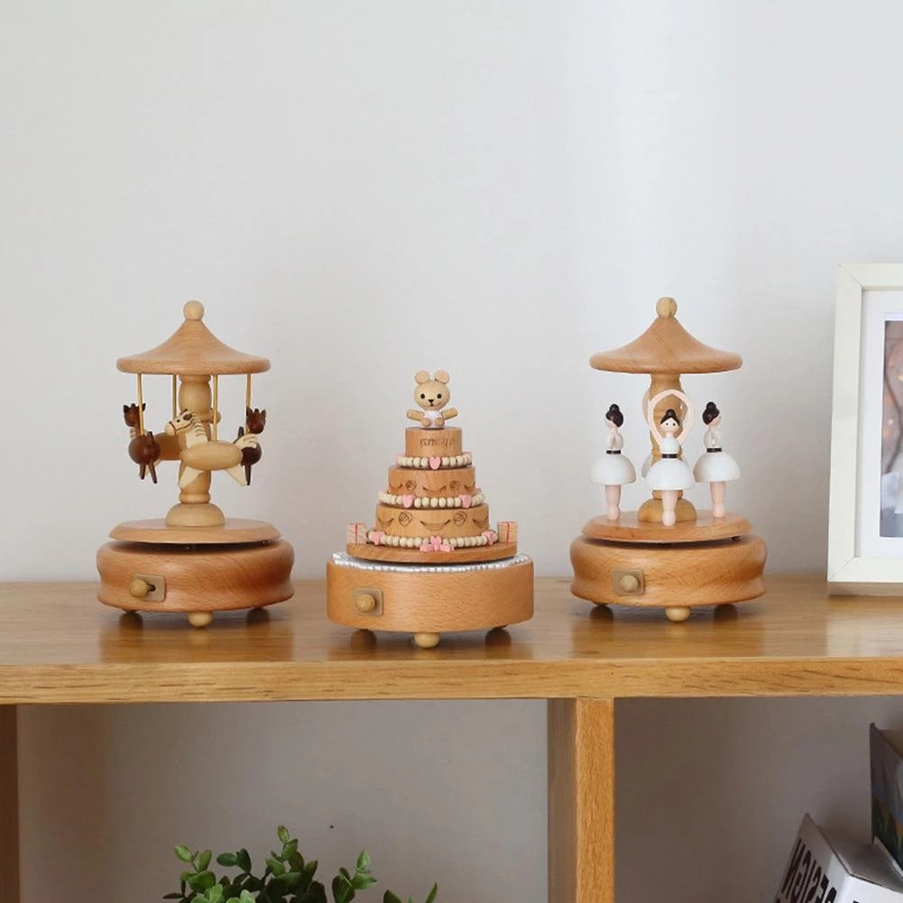 🎄Early Christmas Promotion 50% Off🎄🎅Wood Crafts Retro Musical Boxes