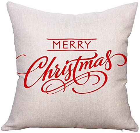 Christmas Pillow Cushion Covers