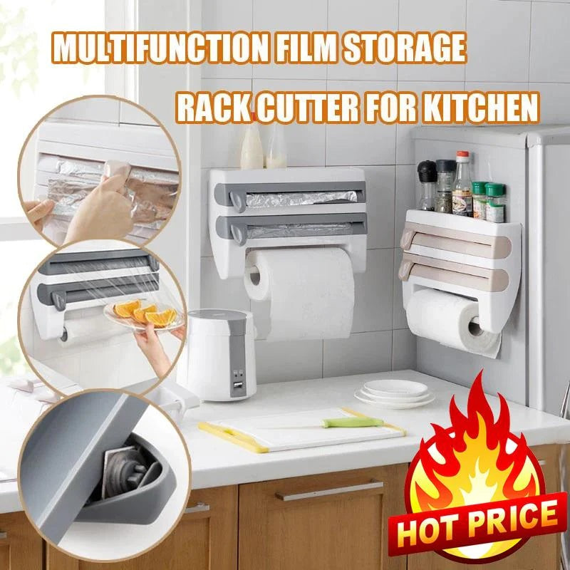 š„Special Home Deals 50% Off - LZYoehinā¢Nail Free Multifunction Film Storage Rack