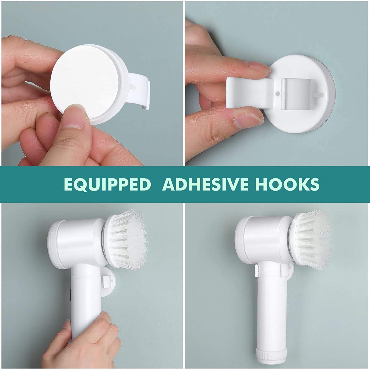 🎉Big Sale 50% Off -🎉Electric Spin Scrubber Electric Cleaning Brush with 3 Brush Heads