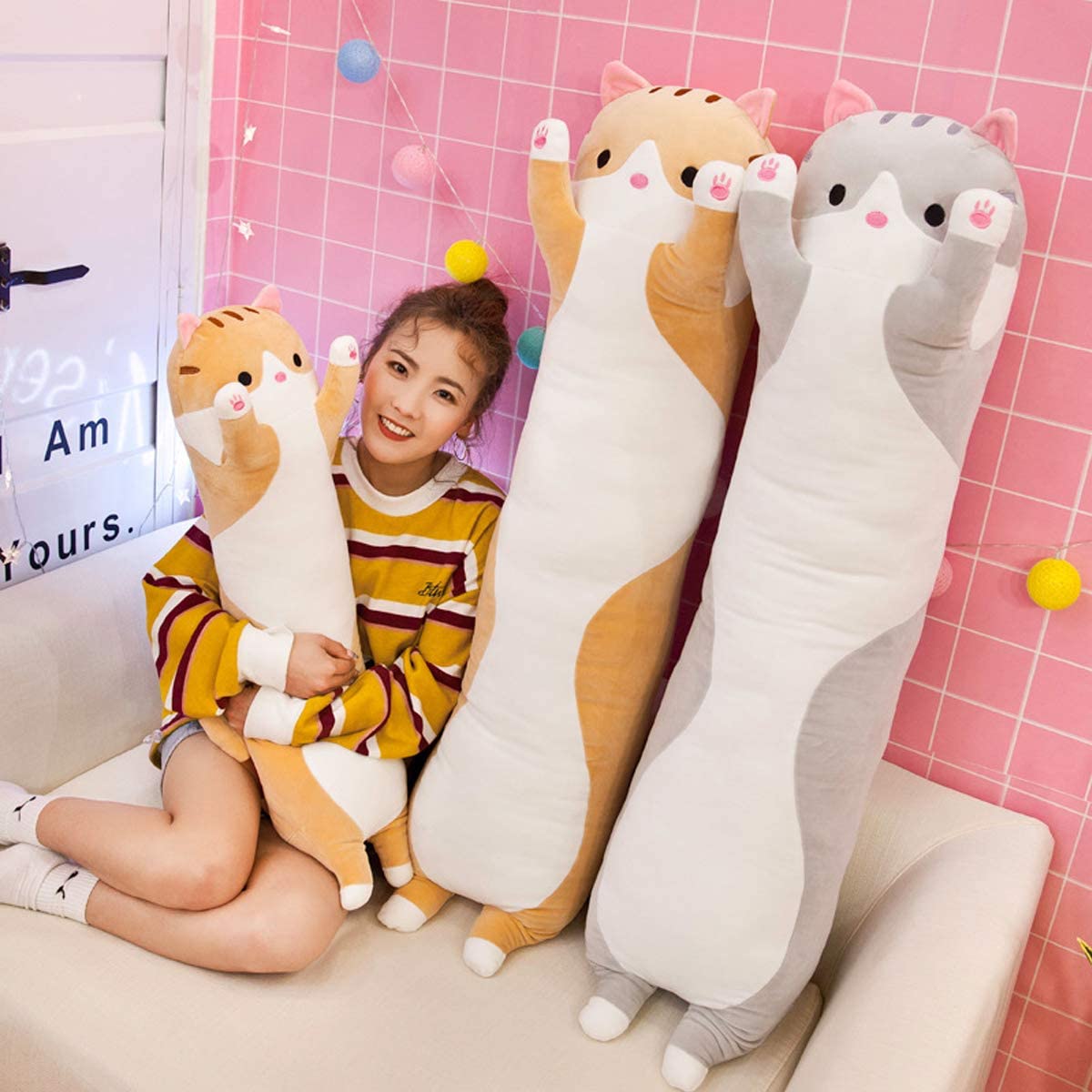 đChristmas Promotion 50% Offđđ
Plush Long Cat Pillow
