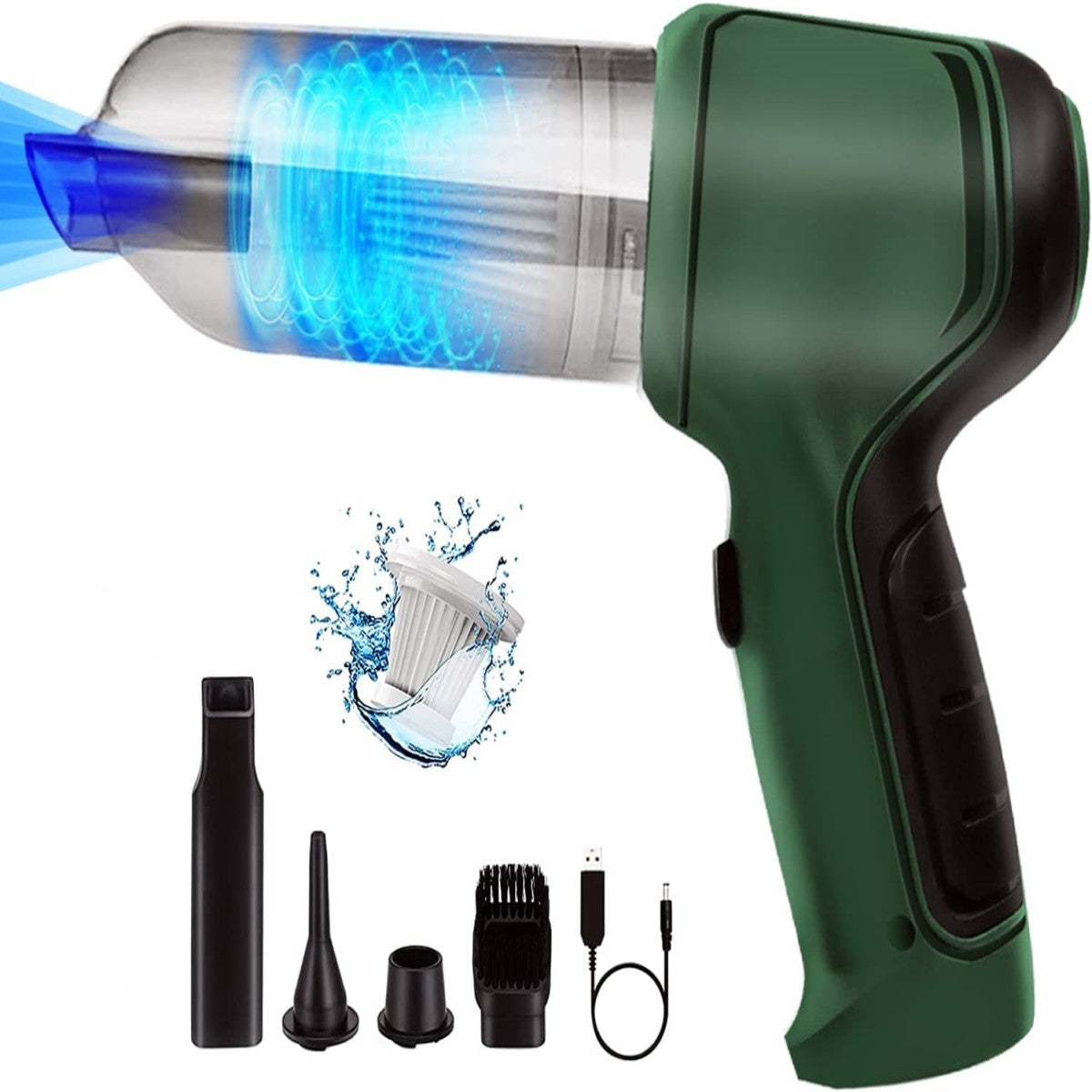 🎉New Year Big Sale - LZYoehin™ 3 in 1 Cordless Mini Handheld Vacuum Cleaner Rechargeable