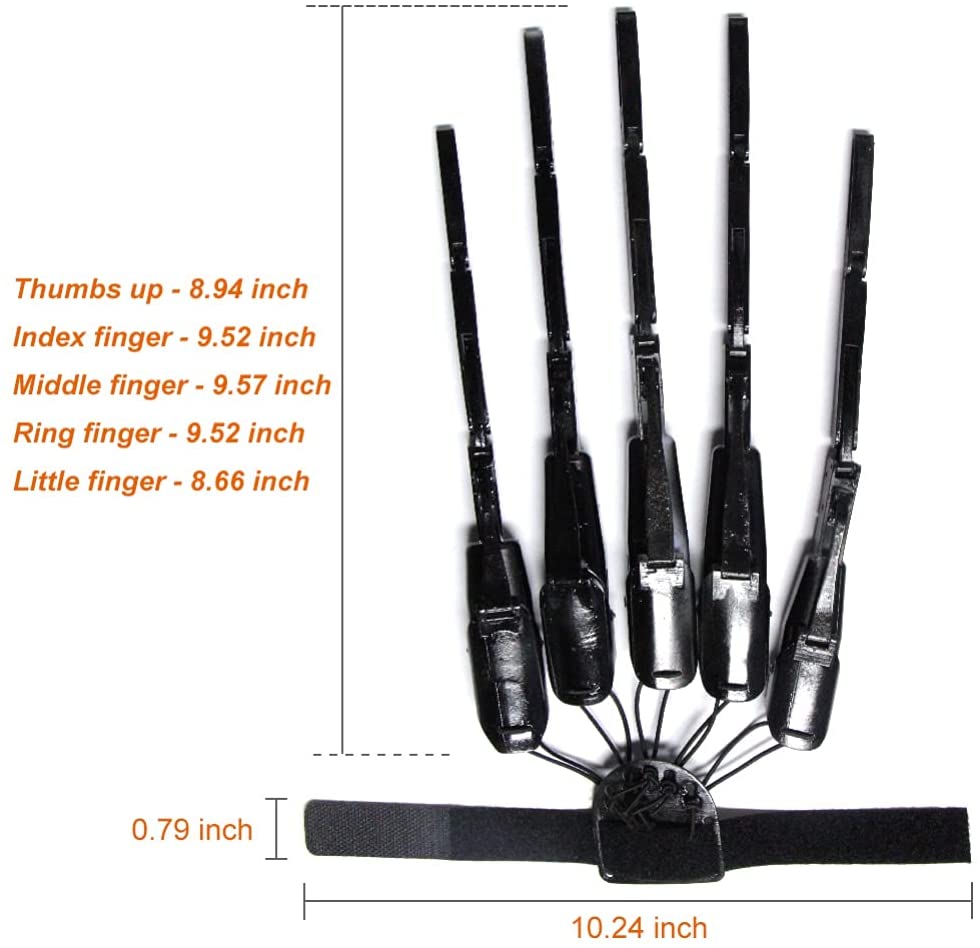 3D Printed Articulated Creepy Finger