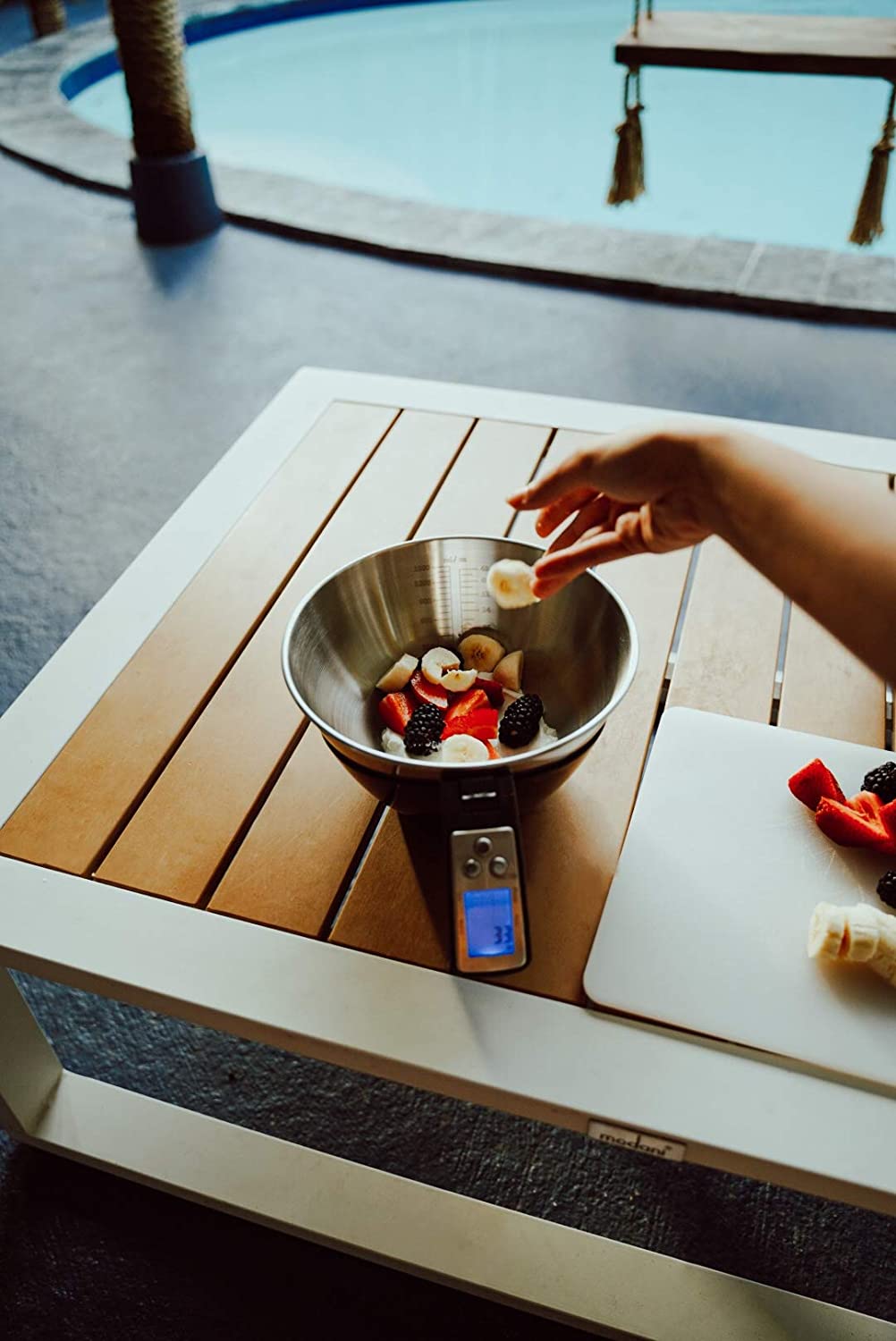 Digital Kitchen Food Scale with Measuring Bowl (Removable)